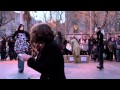 Performance de les feministes indignades per el 8 de març del 2012