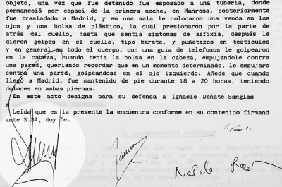 Garzón coneixia les tortures a independentistes de l'any 1992