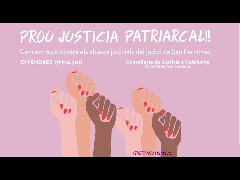Manifestació contra abusos al judici San Fermines 17/11/2017 Via PatoJMA