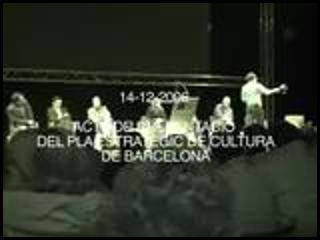 14 desembre 2006. Durant l·acte de presentacio del nou pla estratègic de cultura de l·ICUB de Barcelona en el Mercat del Born, quatre membres del col·lectiu de la Makabra, desallotjats el dia anterior de Can Ricart en Poble Nou, pugen en pilotes a l·escenari i denuncien la política cultural oficial, La Barcelona de les cultures que no permet l·ús de l·espai públic. La Barcelona que privatitza la cultura (ICUB) i la gestió de l·espai (22@). El quist que podia néixer a Can Ricart no era cap altre que el de la cultura crítica en una Barcelona enquistada en l·especulació. El veritable càncer d·aquesta ciutat aquesta provocat per les administracions públiques que fomenten l·especulació i criminalitzen als que expropien els habitatges i espais buits en desús.