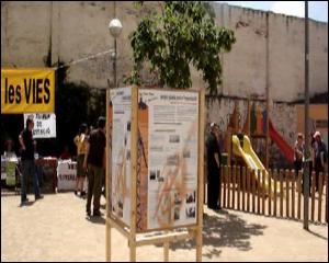 El matí del diumenge 20 de maig, a la plaça de la Pelleria de Sants es va fet un vermut dins de la campanya Esta Tot Fatal. El vermut va començar a les 11 del matí amb plantada de paradetes i exposicions diverses, un xic més tard, el Gran Parxís de l·Especulació va fer que juguéssim a conèixer els atacs al territori del nostre Barri tot aturant-nos a les 12 per fer el vermut que ha durat fins les 14. Mentre això succeïa, un nou mural decorava la plaça.