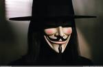 V for Vendetta és una lliure adaptació de la novel·la gràfica V for Vendetta d·Alan Moore i David Lloyd. La pel·lícula va ser dirigida per James Mc Teigue i produïda per Joel Silver i els germans Wachowski, Larry i Andy, que van escriure el guió. Protagonitzada per Natalie Portman (Evey Hammond), Hugo Weaving (V), Stephen Rea (Finch) i John Hurt (Sutler). La pel·lícula mostra al protagonista V, un combatent per la llibertat que persegueix la destrucció d·un estat feixista, ubicat en l·Anglaterra de l·any 1997 (el futur, quan es va publicar l·obra: 1982-1985). Tot i que Alan Moore va exigir que el seu nom fos retirat dels crèdits de la pel·lícula, David Lloyd va donar suport a l·adaptació.V de Vendetta = A d·Anarquia.
