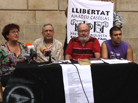 Reaccions al tercer grau obtingut per Amadeu Casellas de Roser Iborra, Jorge del Cura i Francesc Arnau.