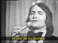 Nino Bravo li dedica a Gonzalez Sinde la seva versió del tema Libre.