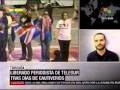 En entrevista telefònica amb TeleSur, David Segarra relata la seva vivència en el moment en el que els grups d·elit dels escamots d·Israel atacaren les barques d·ajuda humanitària per Palestina.