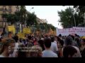 Visió de la manifestació del 10 de juliol a Barcelona, sota el lema ·Som un Nació, Nosaltres decidim· 