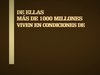 La població actual de la terra és de 6800 milions de persones, però més de 1000 milions viuen en l'extrema pobresa. Fins quan es mantindrà aquest desequilibri?<br/>
