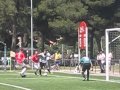 U.E. Sants 0C.D. Blanes 1
<br/>Complex esportiu La bàscula (22/05/2011 12:00)
<br/>Lliga Primera Catalana, Jornada 34
<br/>El Sants va desperdiciar la millor oportunidad que tenia per mantenir la categoria guanyant al Blanes que marca el descens, allunyan-se d'ell en punts, pero va jugar a aguantar el resultat i va ho va acabar pagant a la sortida d'un corner.
<br/>La primera part el Sants va sortir a l'atac, però va durar quinze minuts fins que amb el primer xut el blanes va pendre el control del partit. 
<br/>La segona part el Sants va sortir descaradament a aguantar l'empat. A falta de quince minuts el porter del Blanes, Morales, va tallar un contracop del Sants tocant la pilota amb la ma fora de l'area i va ser expulsat. Pero a la seguent jugada Carulla va enviar a corner una pilota, i a la sortida del corner Moha va fer l'unic gol del partit. A partir de llavors el Sants va intentar sense encert igualar el partit. 
<br/>La sensació al final del partit es deixar escapar una gran oportunidad, contra un rival mes debil, per por a no perdre. En mig del desconcert només es pot destacar a Marcos Gonzalez i les seves internades que var dur de cap a l'equip rival.
<br/>Titulars
<br/>U.E. Sants: Carulla, Fabregat, Rangel, Manu, Vergés, Edu Soler (Gala 60'), Taned (Cano 66'), Xavi Pascual, Edu Allaume, Ivi (Escabrós 81'), Marcos Gonzalez.
<br/>
<br/>C.D. Blanes: Morales, Gerard, Ponsich, Aleix, Cussó, Touré (Monje 56'), Chema (Sergio 75'), Mario (Moha 68'), Alberto, Cervantes, Bassols.
<br/>Col.legiats
<br/>Ramón Ricard Comella Gil. Joan Ramón Rodriguez Abadal, Adelhaq Bendouda Tahiri.
<br/>
<br/>T.G.: Manu, Pascual, Cano. Gerard, Cussó, Alberto, Cervantes, Monje, Sergio.
<br/>T.V.:.Morales (74').
<br/>Incidencies
<br/> Min. 56: Entra Monje per Touré.
<br/> Min. 60: Entra Gala per Edu Soler.
<br/> Min. 66: Entra Cano per Taned.
<br/> Min. 68: Entra Moha per Mario.
<br/> Min. 74: Morales.
<br/> Min. 75: Entra Sergio per Chema.
<br/> Min. 77: 0-1 Gol de Moha.
<br/> Min. 81: Entra Escabrós per Ivi.<br/>