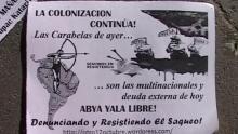 Marxen a Barcelona contra el Dia de la Hispanitat Sota el lema ·12 d·octubre, res a celebrar·, l·esquerra independentista catalana i col·lectius llatinoamericans es van manifestar aquest dimecres pels carrers de Barcelona per mostrar el seu rebuig al 12 d·octubre, Dia de la Hispanitat.
