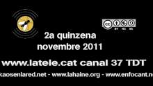 Contrainfos de LaTele número 3. Segona quincena novembre 2011 Contrainfos