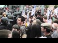 Imatges de la setmana de #Caixarolada i #Pitòdrom que s·ha viscut a la seu de La Caixa (CaixaBank) #OccupyMordor durant l·última setmana.