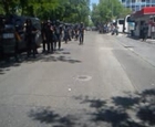 Càrregues policials al final de la protesta minera a Madrid.