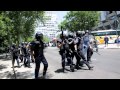Vídeo de la protesta dels miners ahir a Madrid, i de l·actuació de la policia.