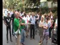 A Badalona També Es Pot... Acció de la PAH davant de Bankia ·SI ES POT· 