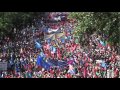 Resum de la marcha minera que tuvo lugar en Madrid el 11 de julio de 2012.