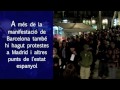 Manifestació a Barcelona contra la corrupció en general i el cas Bárcenas en particular.