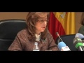 Beatriz Viana, directora de la Agencia Tributaria, queda al descobert pels micros oberts en una roda de premsa pel cas #Bárcenas