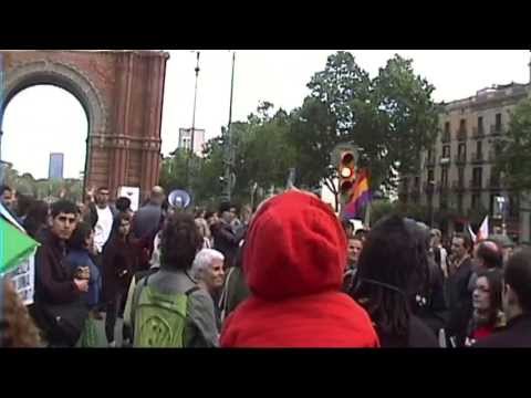 15M. Manifestació 12 maig 2013. Columna SudBarcelona.