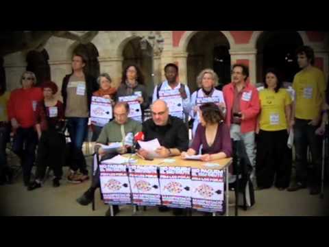 #1J Roda premsa Manifestació internacional. Aturem els Pressupostos Antisocials. #JuntesPodem ! Parlament de la Generalitat de Catalunya. Barcelona (28/05/2013-01/06/2013)