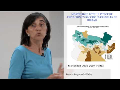 Descripció de les desigualtats en salut i dels determinants socials de la salut.Viure en un barri empobrit significa a Catalunya - España - està en risc de viure 8 anys menys que si ho fas en un barri ric - benestant -.Ser dona, immigrant o pobre vol dir estar en risc de tenir menys esperança de vida que si ets home, nadiu o pobre.Ser pobre o no tenir feina, et posa en risc de morir abans. Les crisis que estem vivint, en augmentar les desigualtats socials, estan fent caure l·esperança de vida.