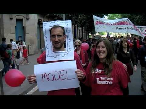 Manifestació a Barcelona l·1 de juny del 2013 contra les retallades imposades per la Troika i per aturar els pressupostos antisocials que vol aprovar la Generalitat. La manifestació es va convocar el mateix dia a diverses ciutats europees contra les polítiques imposades per la Comissió Europea, el Banc Central Europeu i el Fons Monetari Internacional. 