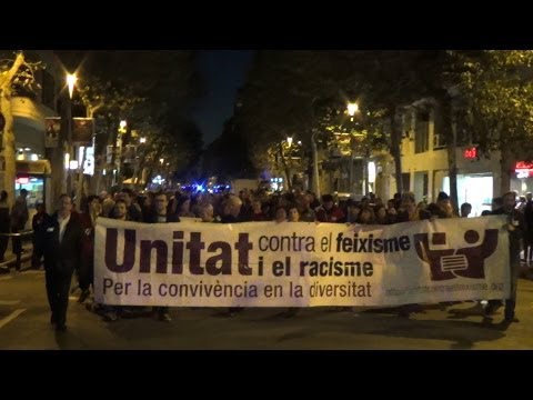 Commemoració de la Nit dels Vidres Trencats, Jornada de reivindicacions antifeixistes.