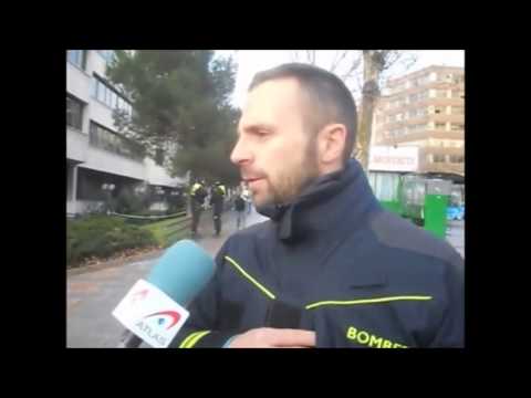 Declaracions a la premsa del bomber detingut