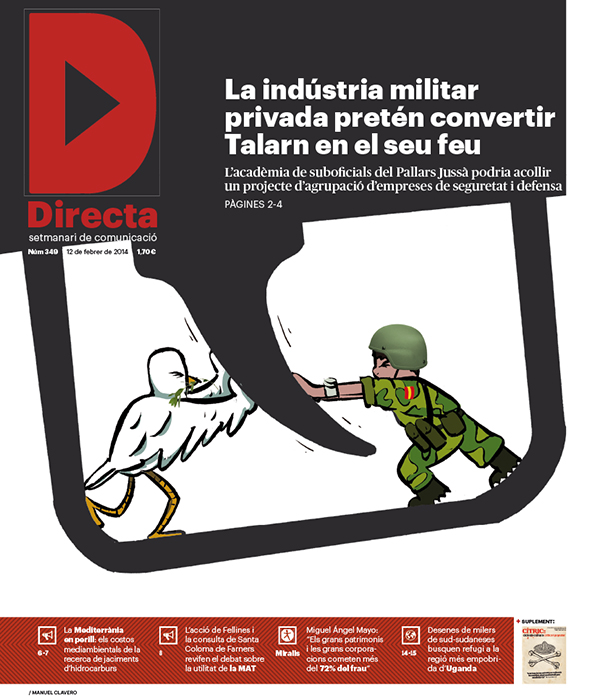 Els titulars de La Directa 349