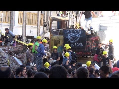 Reconstrucció de Can Vies. 31-05-2014