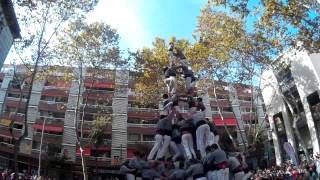 Torre de dos 2d9fm de @Borinots XII Diada de la colla (19/10/2014)