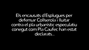 Aquesta és la segona i definitiva part de la petita història dels fideus. Absolució total per els encausats d·Esplugues per lluitar contra l·especulació urbanística.Si creus que aquesta història va de fideus.... És que estàs fet d·una altra pasta!