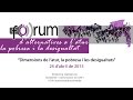 Els objectius del FÒRUM a més d·aprofundir en les dimensions de l·atur, la pobresa i la desigualtat, conèixer les seves causes i els seus responsables, és avançar mitjançant el diàleg i el debat de les organitzacions, moviments i plataformes socials participants en la recerca de les solucions i alternatives al ·desordre· econòmic, social i polític existent, així com organitzar el suport a les accions i iniciatives d·acció i mobilització que s·acordin en el marc dels tallers i seminaris, sempre amb el lema de ·rescatar les persones· i la finalitat de construir una societat més justa, igualitària, solidària i democràtica.Streaming realitzat per:Solidaritat i Comunicació SICOM i HOW audiovisual & multimèdia+ info: http://www.forumaturpobresaidesigualtat.org/catala/