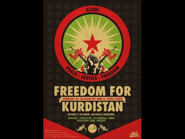 El 13 de febrer 2016, es va a celebrar a Can Batlló, les jornades de solidaritat amb el poble Kurd. Organitzat pel col·lectiu Azadi i Can Batlló. La realitat de les guerrilleres Kurdes, l·actualitat i perspectives del conflicte Kurd ... música de Sílvia Tomàs. Dinar Kurda, llibres, fanzines, anarquisme i aigua, i mes concerts