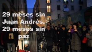 Roda de premsa i emotiu homenatge a Juan Andrés Benitez. 29 mesos ja des de la mort del nostre amic.