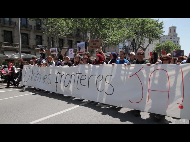 Manifestació a Barcelona el 19 de juny de 2016 a les 18h a Plaça Universitat. Més de 50 entitats s·uneixen per convocar sota el lema ·Obriu fronteres, volem acollir!·.Més info:https://stopmaremortum.org/setmanadelluita20j/
