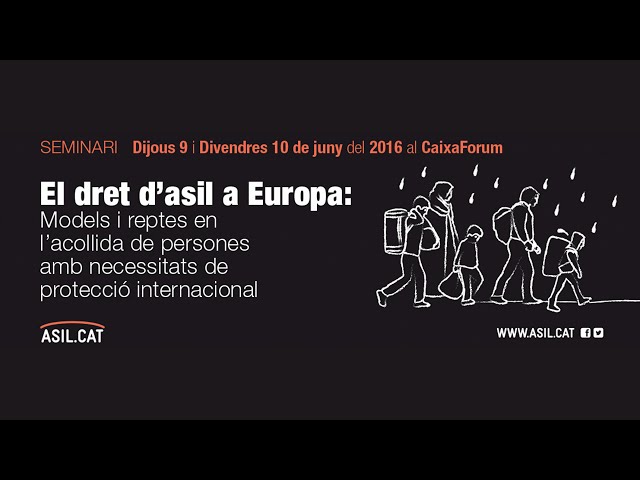 Streaming de la taula de benvinguda i la conferència inaugural ·El Sistema Europeu Comú d·Asil i les condicions d·acollida de les persones sol·licitants de protecció internacional i refugiades a Europa·.Els dies 9 i 10 de juny de 2016 des de la Xarxa Asil.cat organitzem el Seminari El dret d·asil a Europa: models i reptes en l·acollida de persones amb necessitats de protecció internacional.En base al que estableix la Directiva europea 2013/33/UE, per la que s·aproven normes per a l·acollida dels sol·licitants de protecció internacional a Europa, aquest Seminari té per objectiu analitzar i comparar diferents sistemes d·acollida europeus per tal d·avançar cap a la definició d·una política pública en matèria de protecció internacional a Catalunya.És per aquest motiu que el Seminari es centrarà en analitzar diferents models de gestió pública i/o privada de l·acollida de persones sol·licitants de protecció internacional i refugiades a Europa i en determinar quin ha de ser el paper dels municipis i les regions en l·acollida d·aquestes persones.A la vegada, es posarà especial èmfasi en la situació dels col·lectius específics en situació d·especial vulnerabilitat contemplats a la normativa europea en matèria d·asil, tals com les víctimes de tortura, les víctimes de tràfic d·éssers humans, els menors no acompanyats, els refugiats d·edat avançada, les persones LGBTI o les persones amb trastorns psíquics.El seminari va adreçat al personal tècnic i polític de les administracions públiques, membres del món acadèmic i personal d·entitats especialitzades en l·àmbit de l·asil, la immigració i els drets humans, així com a qualsevol persona interessada en la matèria.Podeu consultar el Programa del Seminari aquí.Data: 9/06/2016 i 10/06/2016Hora: El 9 de juny de 9:00h a 16:30h i el 10 de juny de 9:00h a 13:00hLloc: CaixaForum, Centre Social i Cultural de l·Obra Social ·la Caixa·, Av. Francesc Ferrer i Guàrdia 6-8, 08038 Barcelona