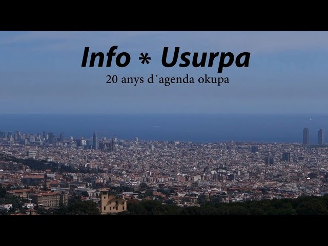 El butlletí mural Info-Usurpa compleix 20 anys de recorregut. Protagonistes d·avui i d·altres etapes narren la importància d·aquest mitjà per interconnectar els Centres Socials Okupats de Barcelona i rodalies.Podeu consultar setmanalment aquest butlletí a: http://usurpa.squat.net