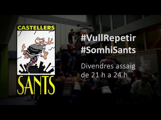 La temporada que hem fet fins avui és boníssima, però tenim una gran oportunitat de tornar a fer allò a què dediquem tant de temps, tants esforços, tants sacrificis...A Vilafranca vam gaudir al màxim descarregant el 5d9f, i ens queda un assaig i una actuació per aconseguir posar la cirereta a la temporada 2016. Som-hi Sants! Omplim el local d·assaig i a Terrassa cridem ben fort que #VullRepetir!