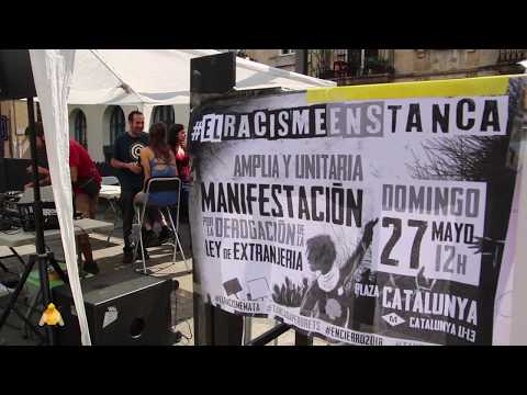 El passat dia 19 de maig a la plaça del sol, Barcelona. Es va explicar la situació dels migrants tancats, el seu manifest i es convoca per a la manifestació del dia 27 de maig a las 12:00 en plaça Catalunya.<br/>