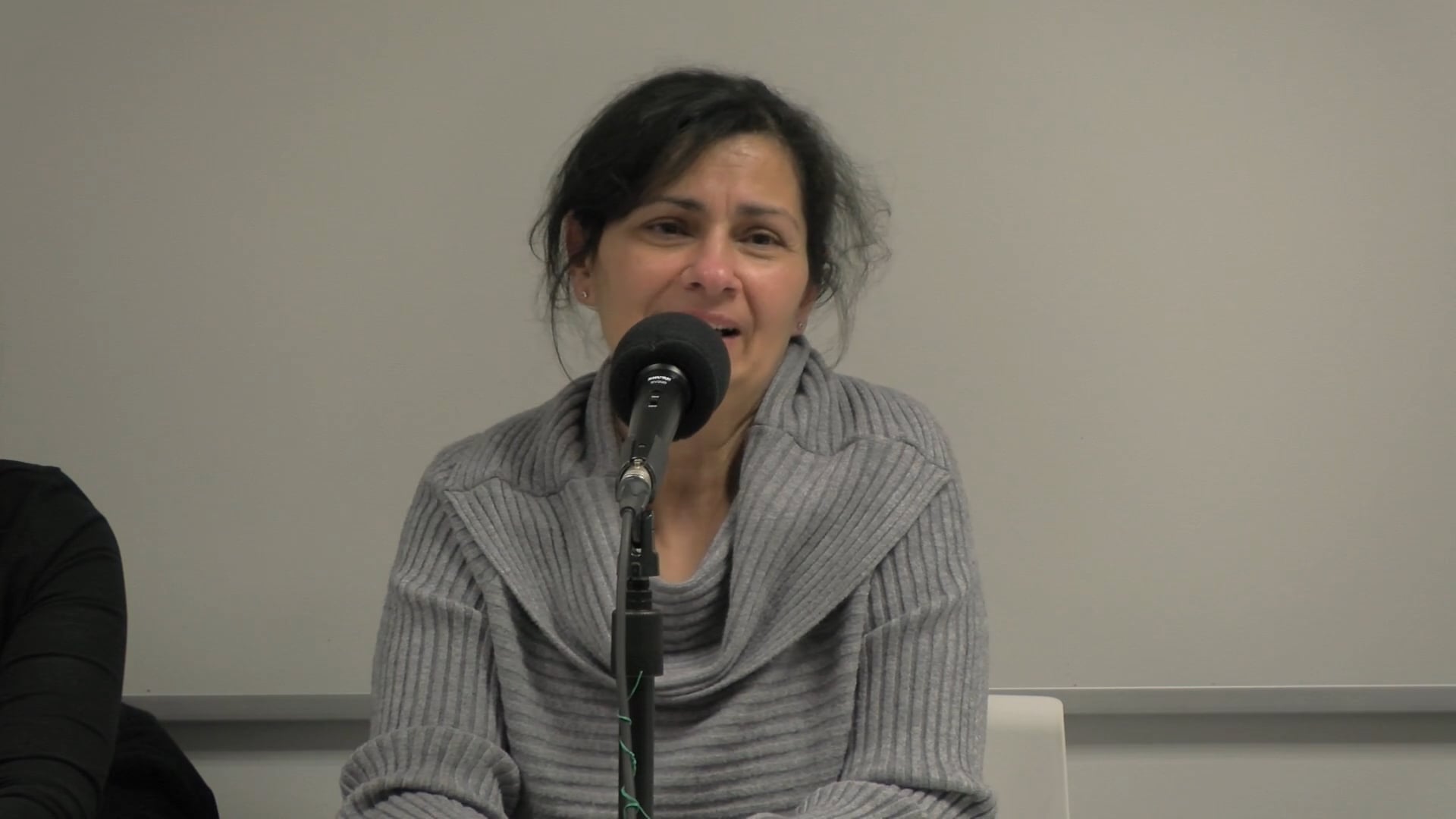 Eulalia Corralero, cambrera de pis, Kellys Confederadas.
<br/>Jornada de debat: Feminització del treball turístic i precarietat laboral. Organitzada per Alba Sud i Escola Universitària Ostelea, Barcelona, 23 de febrer de 2018.<br/>