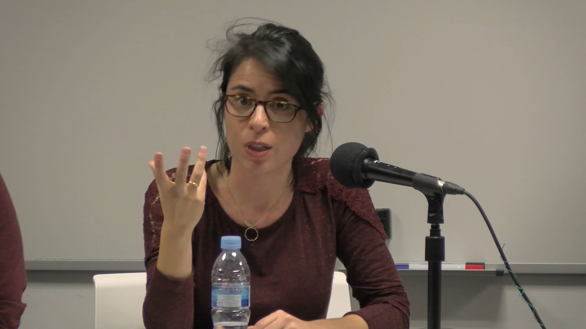 Daniela Moreno Alarcón, Equality in Tourism - Alba Sud.Jornada de debat: Feminització del treball turístic i precarietat laboral. Organitzada per Alba Sud i Escola Universitària Ostelea, Barcelona, 23 de febrer de 2018.