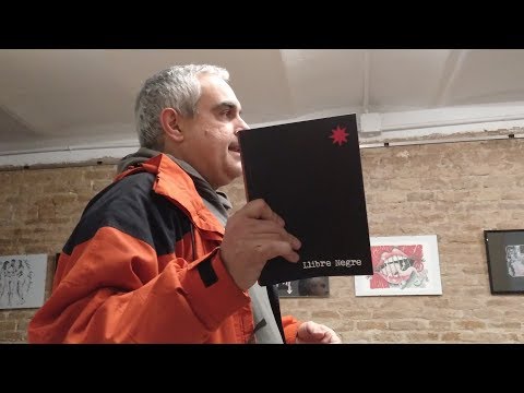 Jordi Martí Font - Presentació ·El llibre negre· - (18/01/2019) - 4K.Presentació del #llibreNegre de Jordi Martí Font @jordimartifont_ (antologia de textos anarquistes d?alliberament nacional).A l·Ateneu Llibertari de Gràcia @LoDiableGros @DescontrolEd @calumniaeditor @Caliu_Editorial? Divendres 18 de gener de 2019, a les set del vespre.? C/ L·Alzina, 5 Barcelona.https://blocs.mesvilaweb.cat/jordimartif69/?cat=58