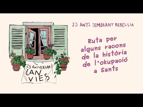 Aquest és un doble viatge en el temps. Primer, perquè parlem d·espais que pràcticament en la seva totalitat ja no existeixen (només queda actiu el CSA Can Vies) i perquè les imatges varen ser enregistrades l·any 2007 on molts d·aquells espais eren víctimes de la bombolla immobiliària i s·havien transformat en solars, alguns d·ells, avui ja edificats.