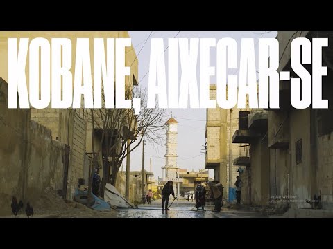 <div>Audiovisuals: Camara Negra</div><div><br></div><div>'Kobane, Aixecar-se' és un projecte que mostra la resiliència de la ciutat kurda del nord de Síria deu anys després de la revolució que va implementar una sèrie de canvis socials que l?han propulsat a ser un territori pioner dins d?Orient Mitjà. Després de presentar el projecte en diferents sales de cinema i festivals, obrim aquesta producció conjunta de Camara Negra i la 'Directa'.</div><div><br></div><div>Notícia completa: <a href='https://directa.cat/camara-negra-i-la-directa-presenten-un-documental-cuinat-a-foc-lent-al-kurdistan-siria/' title='https://directa.cat/camara-negra-i-la-directa-presenten-un-documental-cuinat-a-foc-lent-al-kurdistan-siria/' target='_blank'>https://directa.cat/camara-negra-i-la-directa-presenten-un-documental-cuinat-a-foc-lent-al-kurdistan-siria/</a></div><br/>