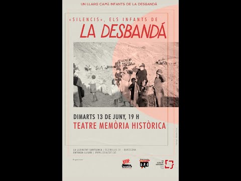 La massacre de la carretera Màlaga-Almeria, coneguda popularment com La Desbandá, va ser un episodi de la Guerra Civil Espanyola esdevingut el 8 de febrer de 1937, després de l'entrada a Màlaga de les tropes franquistes. <br><br>Una multitud de refugiats que omplien la carretera fugint cap a Almeria, ciutat sota control de l'Exèrcit Popular Republicà, va ser atacada per mar i aire causant la mort a entre 3000 i 5000 civils.<br><br>Amb l'espectacle «Silencis. Els infants de la Desbandá», es mostra el recorregut de la Carmen, una nena de 8 anys que fuig de la barbàrie feixista juntament amb la seva família. L'obra de teatre mostra la fugida per carretera i el constant assetjament per terra, mar i aire de l'exèrcit colpista.<br><br>Donar veu a la Memòria complementa amb aquesta representació el cicle d?activitats «La Desbandá», que va tenir lloc a la Lleialtat el mes de febrer amb la voluntat per donar a conèixer i retre homenatge i recordar aquest esdeveniment cabdal de la Guerra Civil.<br><br>Públic: adult i alumnat de Secundària i Batxillerat<br> Idioma: català<br>Durada: 60 min<br><br><a href='mailto:stopmaremortumshb@gmail.com' title='' target=''>stopmaremortumshb@gmail.com</a><br><br/>